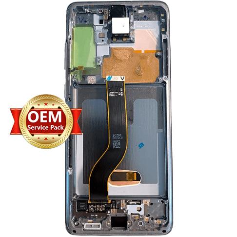 Super AMOLED LCD Screen & Digitizer Full Assembly with Frame for Samsung Galaxy S20+ 5G G986 (Gray) - Best Cell Phone Parts Distributor in Canada, Parts Source Super AMOLED LCD Screen & Digitizer Full Assembly with Frame for Samsung Galaxy S20+ 5G G986 (Gray) - Best Cell Phone Parts Distributor in Canada, Parts Source